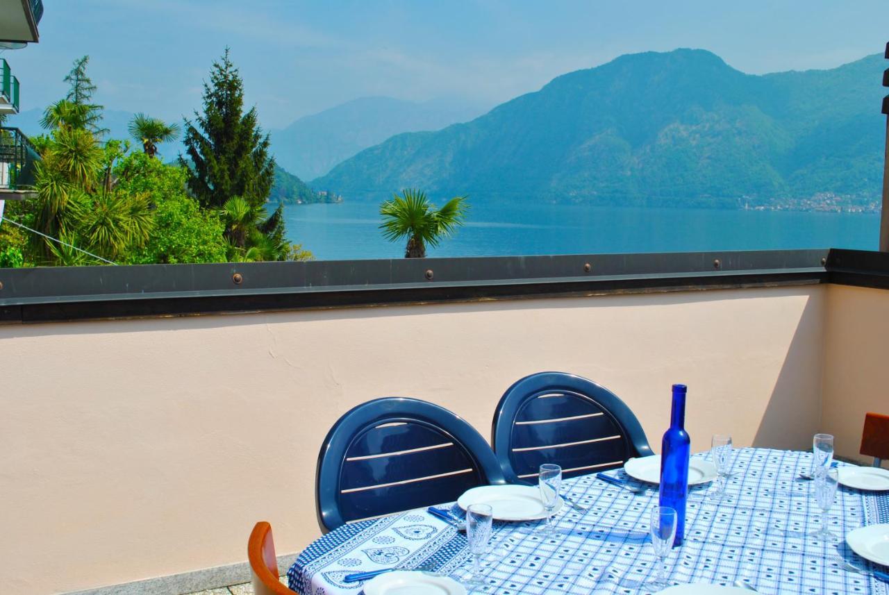 Loft With Big Terrace Lake View Apartment Sala Comacina Bagian luar foto
