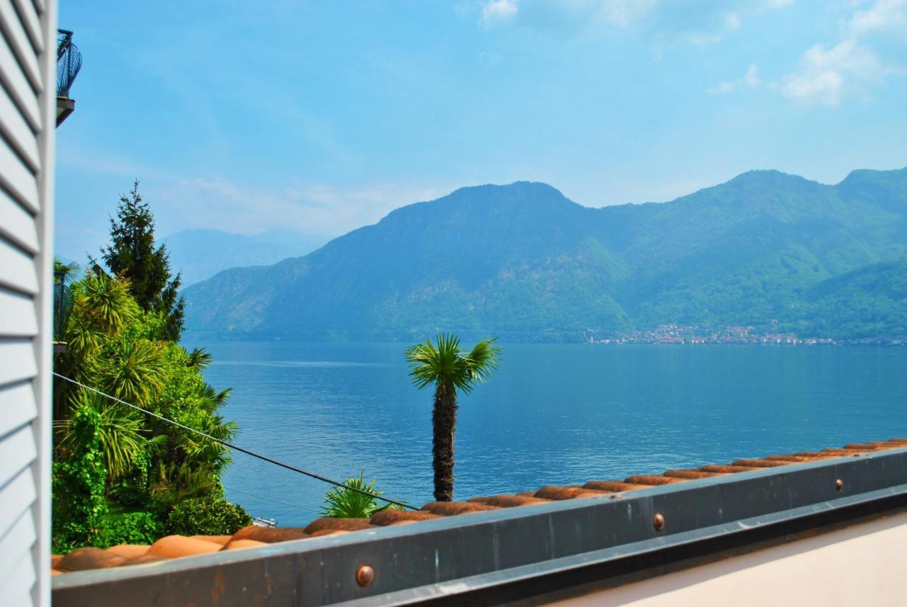 Loft With Big Terrace Lake View Apartment Sala Comacina Bagian luar foto