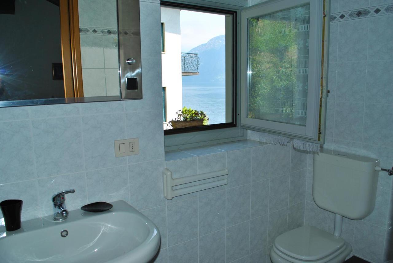 Loft With Big Terrace Lake View Apartment Sala Comacina Bagian luar foto